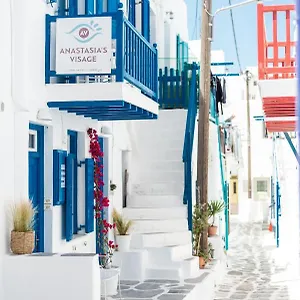 Anastasia's Visage Stylish Centre Mykonos Appartement