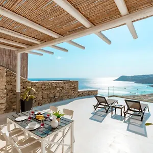 Elia House With Amazing View On The Beach Mykonos Villa